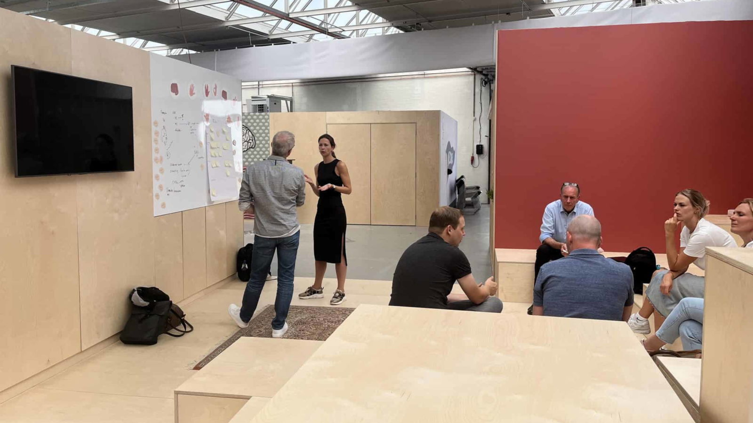 Deelnemers tijdens een studiedag curriculumontwerp